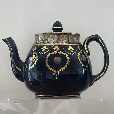 Buy C1927 Wade Heath Hand Painted Blue Gold Teapot Coffee Pot Rare Wades England • 24.99£
