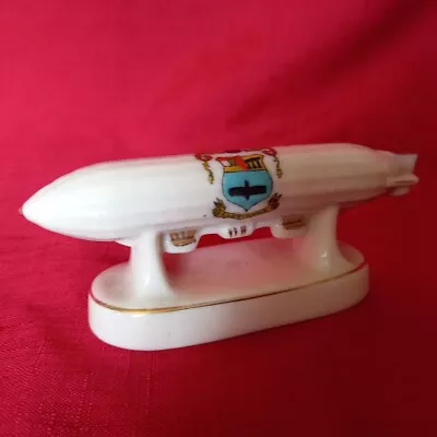 Buy Highly Collectable Vintage Ww1 Crested China Zepplin • 45£