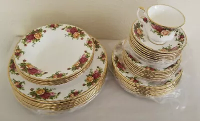 Buy Royal Albert Old Country Roses Plates, Bowls, Cups • 18.81£