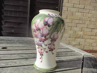 Buy Moorcroft  Pottery Wisteria On White Pattern Vase. 1913 • 975£
