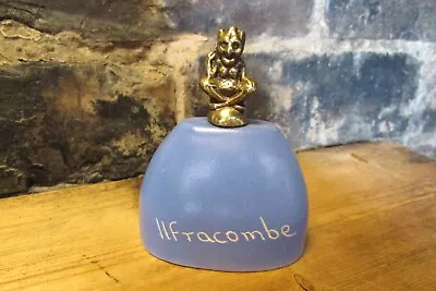 Buy Lucky Vintage Pixie Bell  Blue North Devon Pottery From Ilfracombe • 3.50£