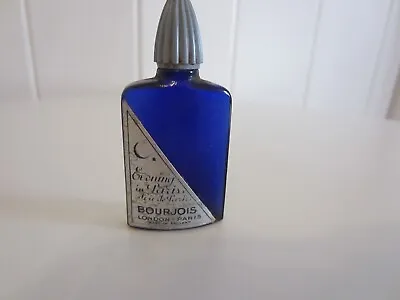 Buy Bourjois Evening In Paris Miniture Vintage Perfume Bottle Blue • 3.75£