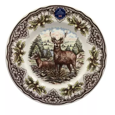 Buy ROYAL STAFFORD Homeland STAG Set Of 6 Large Dinner Plates 11  Thanksgiving NEW • 113.85£