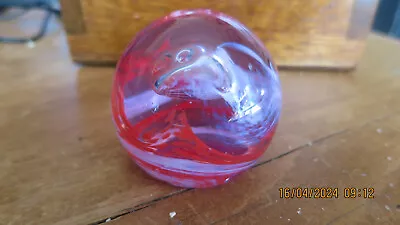 Buy Small 5cm Vintage Caithness Mooncrystal Paperweight Second • 1£