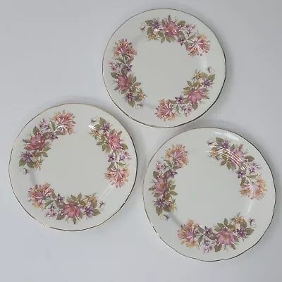 Buy Colclough Wayside Tea Plates Wayside Pattern 8581 Vintage Ware Bone China  • 11£