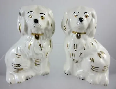 Buy Vintage Pair Of Small Beswick Staffordshire Style Mantle Spaniel Dogs 1378-7 • 17.99£