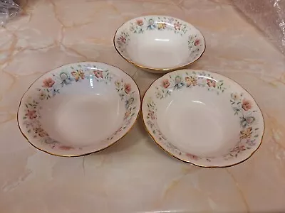 Buy Duchess Bone China Evelyn Cereal/soup Bowls X 3 No Chips  • 9.95£