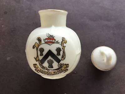 Buy Goss Crested China Of Admiral Blake On A Welsh Milk Can • 4.99£