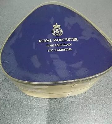Buy 4 Vintage BOXED Royal Worcester Small Olive & Blackberry Ramekins Excellent Cond • 5£