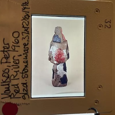 Buy Peter Voulkos “Red River” Funk Art Ceramics 35mm Slide • 14.40£