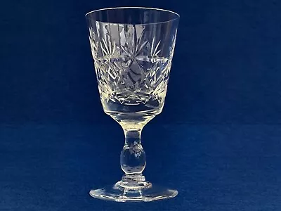 Buy Vintage Royal Brierley Crystal Bruce Wine Glass - Multiple Available • 14.50£