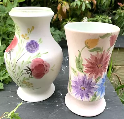 Buy E Radford Vases Vintage Hand Painted • 15£