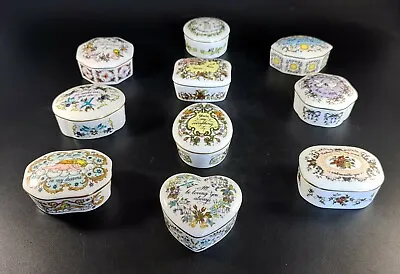 Buy Franklin Mint Porcelain Music Box Collection  MULTILISTING -10 Different Types-  • 11.72£