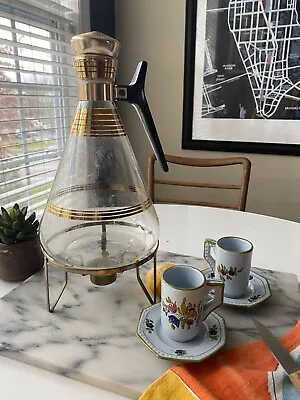 Buy Vintage Glass Coffee Pot Carafe By Inland Glass. Midcentury • 19.21£