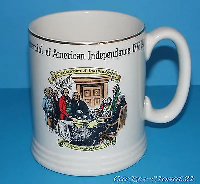 Buy LORD NELSON Pottery * Vintage Bicentennial Of American Independence Tankard * • 4.99£