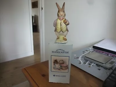 Buy Stunning Royal Albert Figurine Mr Benjamin Bunny 1989 From Beatrix Potter Series • 9.99£