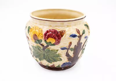 Buy Tony Wood Indian Tree Hand Painted Small Planter Pot Staffordshire 11.3 Cm • 15£