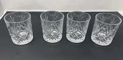 Buy 4 X Galway Irish Crystal Whiskey Glasses Cut Glass • 18£