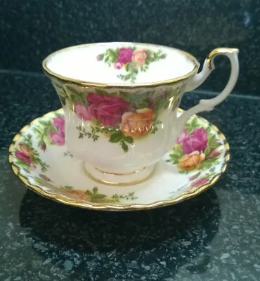 Buy Royal Albert Old Country Roses Porcelain Bone China Tea Cup & Saucer     • 9.99£