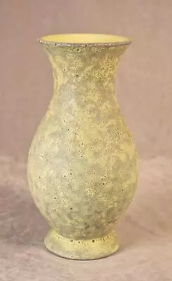 Buy Vase, Crust-like Yellow Lava Glaze, ES Keramik, Germany • 9.50£