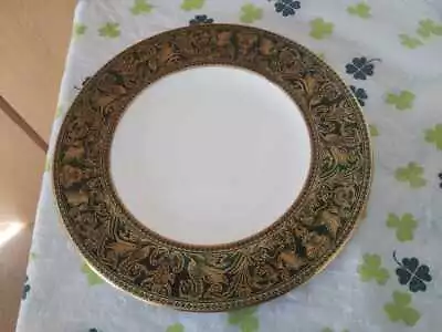 Buy Wedgwood Florentine Green Black Plate Dish Noritake Narumi Minton Royal Albert • 157.56£