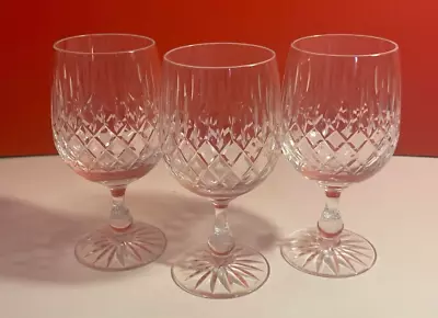 Buy Webb Corbett Crystal York Tonic Glasses, Set Of 3, Vintage, Glassware • 19.99£