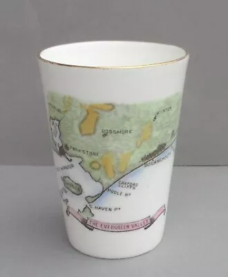 Buy A Wileman Foley China (Shelley)  Map Ware The Evergreen Valley  Beaker. C.1895. • 14.99£