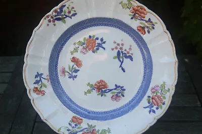 Buy Antique Masons Ironstone China Plate C. 1815 Georgian Dish Blue White Flower • 39.99£