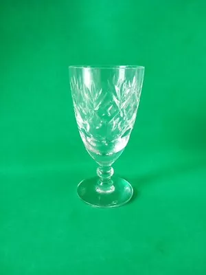 Buy Royal Doulton Crystal Cut  Sherry Glass • 4.99£