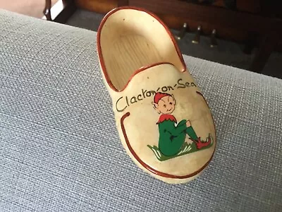 Buy Vintage Pixie   Manor Ware Slipper From CLACTON-ON-SEA. Has Maker’s Mark. • 5.99£