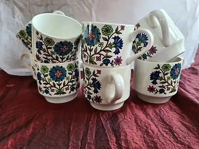 Buy Designed By Jessie Tait - Midwinter Country Garden - 7 Cups  • 14£