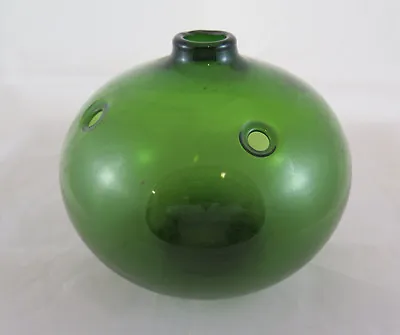Buy Jar Glass Holmegaard Michael Bang Vintage Glass Vase Denmark Years 70 R53 • 76.57£