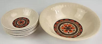 Buy Vintage English Ironstone Tableware Pottery Bowl Set 7 Piece • 45.98£