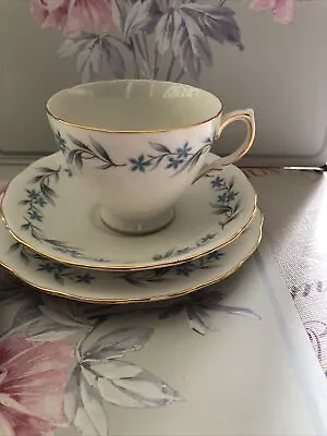 Buy Pair Of  Royal Vale Bone China Ridgway Tea Cup Saucer + Side Plate Pattern 8333 • 25£