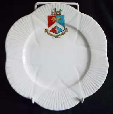 Buy The Foley Crested China 7  Tea Plate- Margate • 3.95£