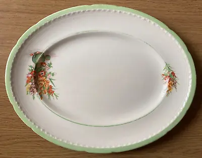 Buy Swinnertons Majestic Vellum Floral Design Large Oval Serving Plate / Platter • 9.99£