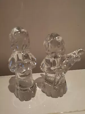 Buy Pair Of Glass Angels Ornaments • 25£
