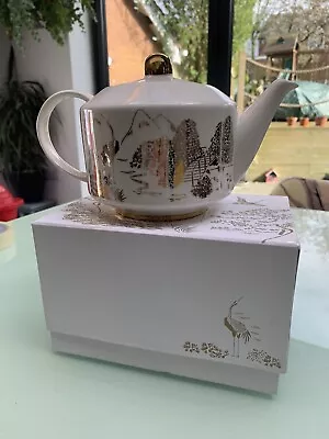 Buy John Lewis Willow Landscape Fine China Teapot • 19.99£