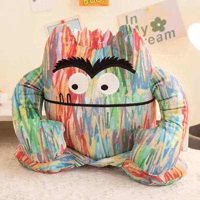 Buy The Color Monster Plush Toy Colorful Childern Student Gift Decoration Present • 5.96£