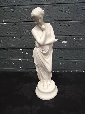 Buy Antique 19thc Parian Figure Of A Lady 15'' • 55£