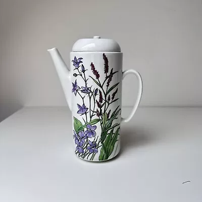 Buy Ikea Midsommer Vintage 70s Ceramic Floral Coffee Pot Marguerite Walfridson • 79.99£
