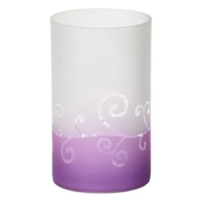 Buy Yankee Candle Jar Holder Large Candle Holder Purple Scrolls New • 12.50£