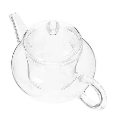 Buy  Filter Teapot Small Chinese Glass Zen Stovetop Safe Kettle Set • 12.98£