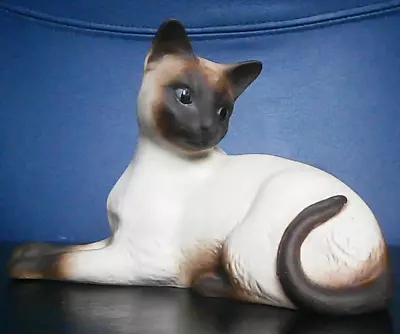 Buy Vintage Beswick Siamese Cat  Model 1558 Bisque Finish • 19.99£