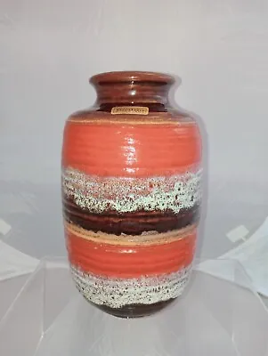 Buy West German Pottery Carstens Tönnieshof Fat Lava Vase • 35£