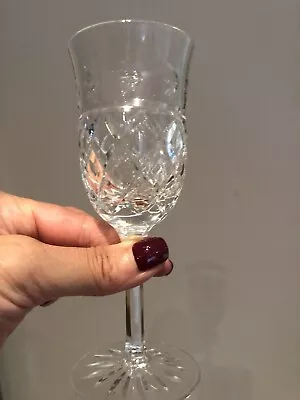 Buy RARE DARTINGTON Cut CRYSTAL WINE Prosecco Glass FLUTES Faceted Stems • 9.99£