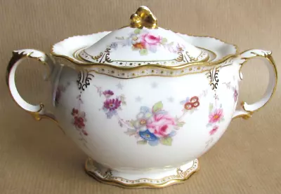 Buy Royal Crown Derby Royal Antoinette Lidded Sugar Bowl (10482) • 155£