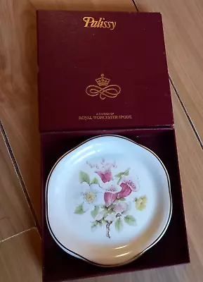 Buy Royal Worcester / Palissy Boxed Pin Dish ~ Foxglove • 2£