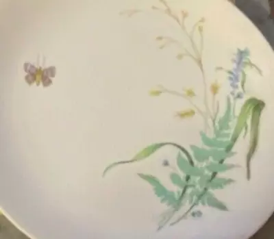 Buy Vintage Johnson Brothers, Pair, Oval Side Plates. Butterfly & Flowers. FREE Post • 9.90£