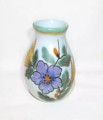 Buy Vintage Flora Gouda Miniature Vase, Colourful Floral Design • 5.99£